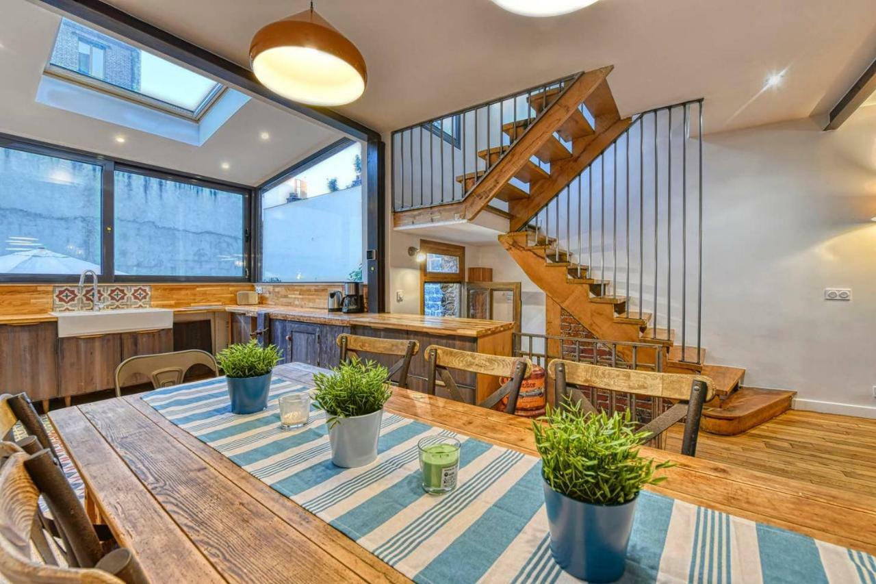 הוילה סן-דני Chic And Vintage House With Garden מראה חיצוני תמונה